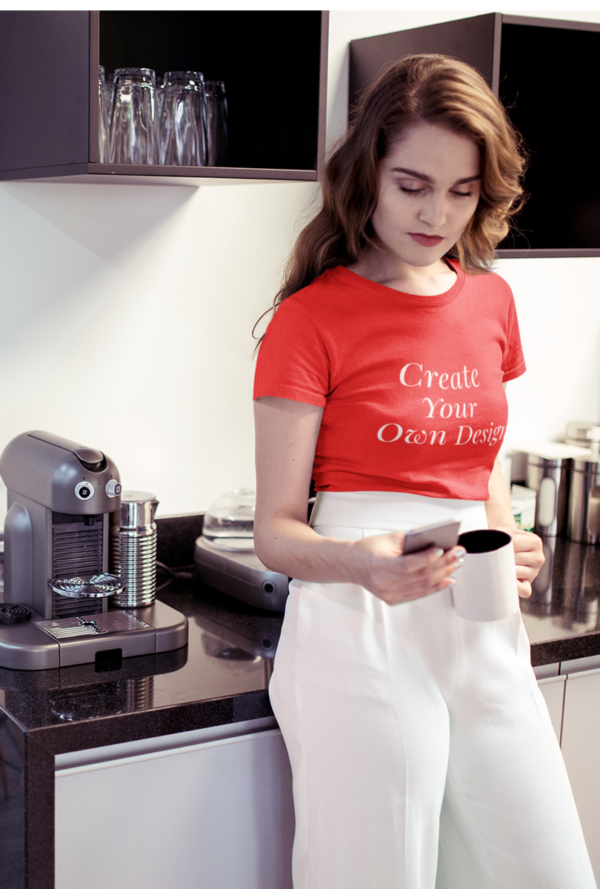 Create Your Own Red Girls T-Shirt Design