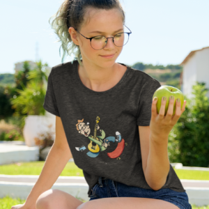 T-Shirt Charcoal Melange